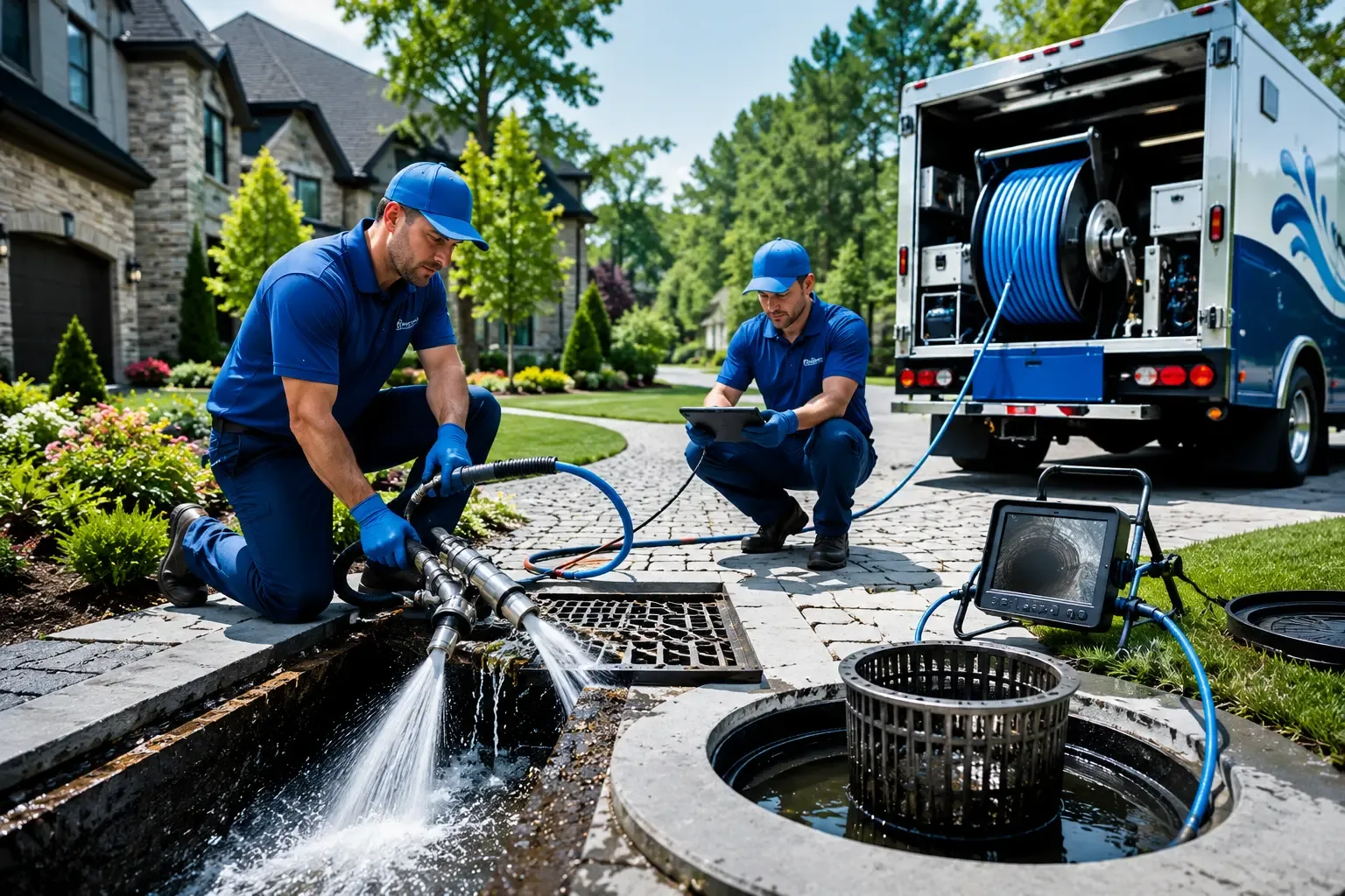 Local outdoor drain cleaning professionals in North Salem, IN