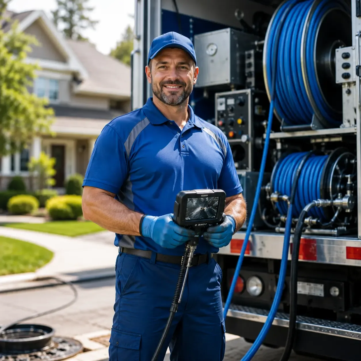 Local outdoor drain cleaning specialists in North Salem, IN
